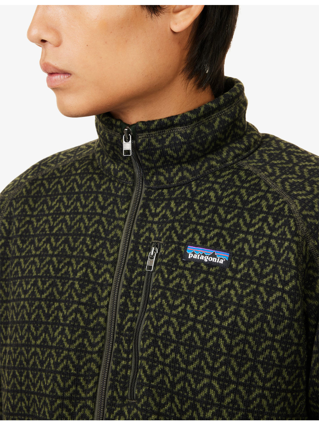 Better Sweater Logo-Patch Woven Jacket - 5