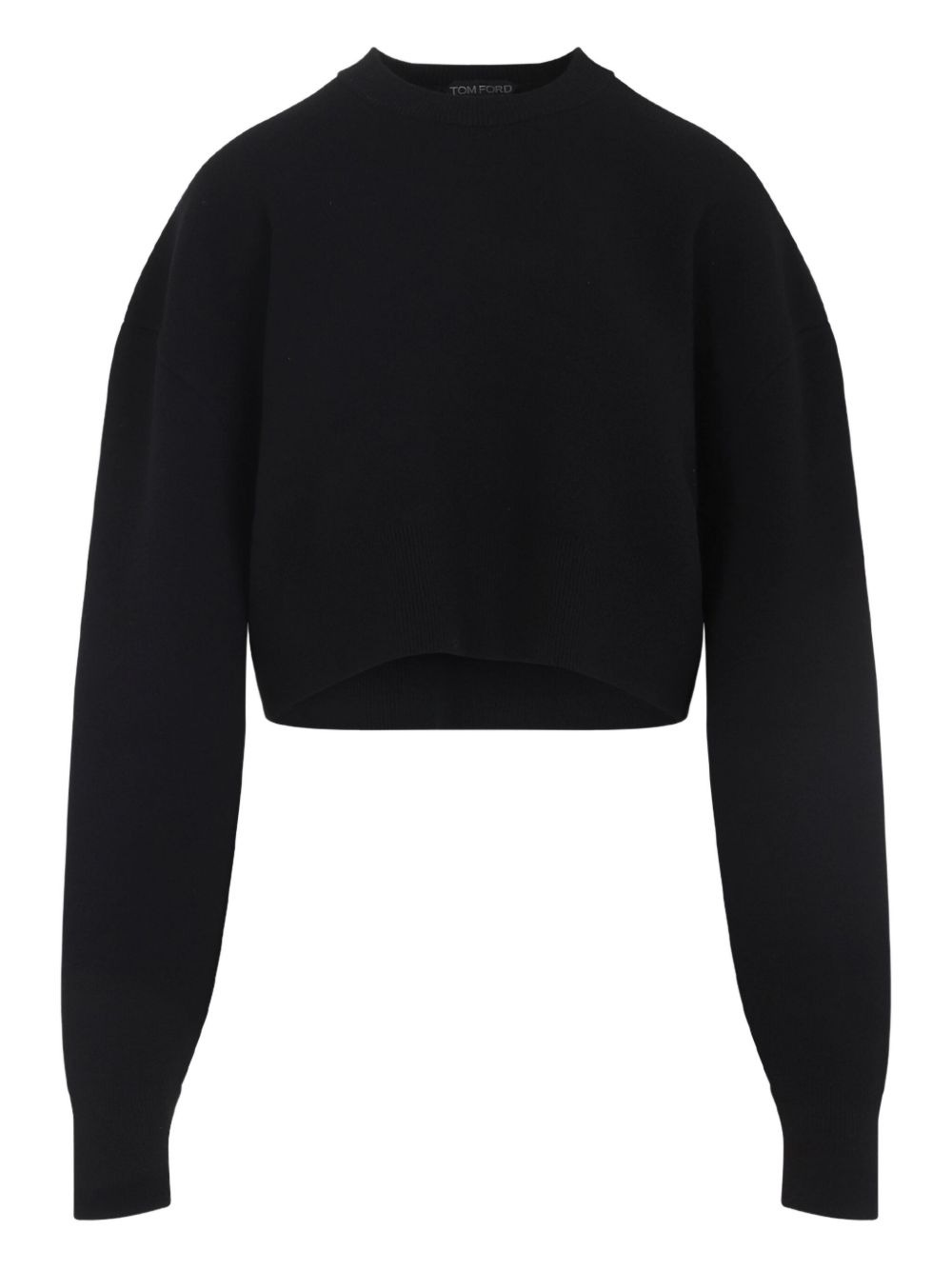cropped sweater - 1