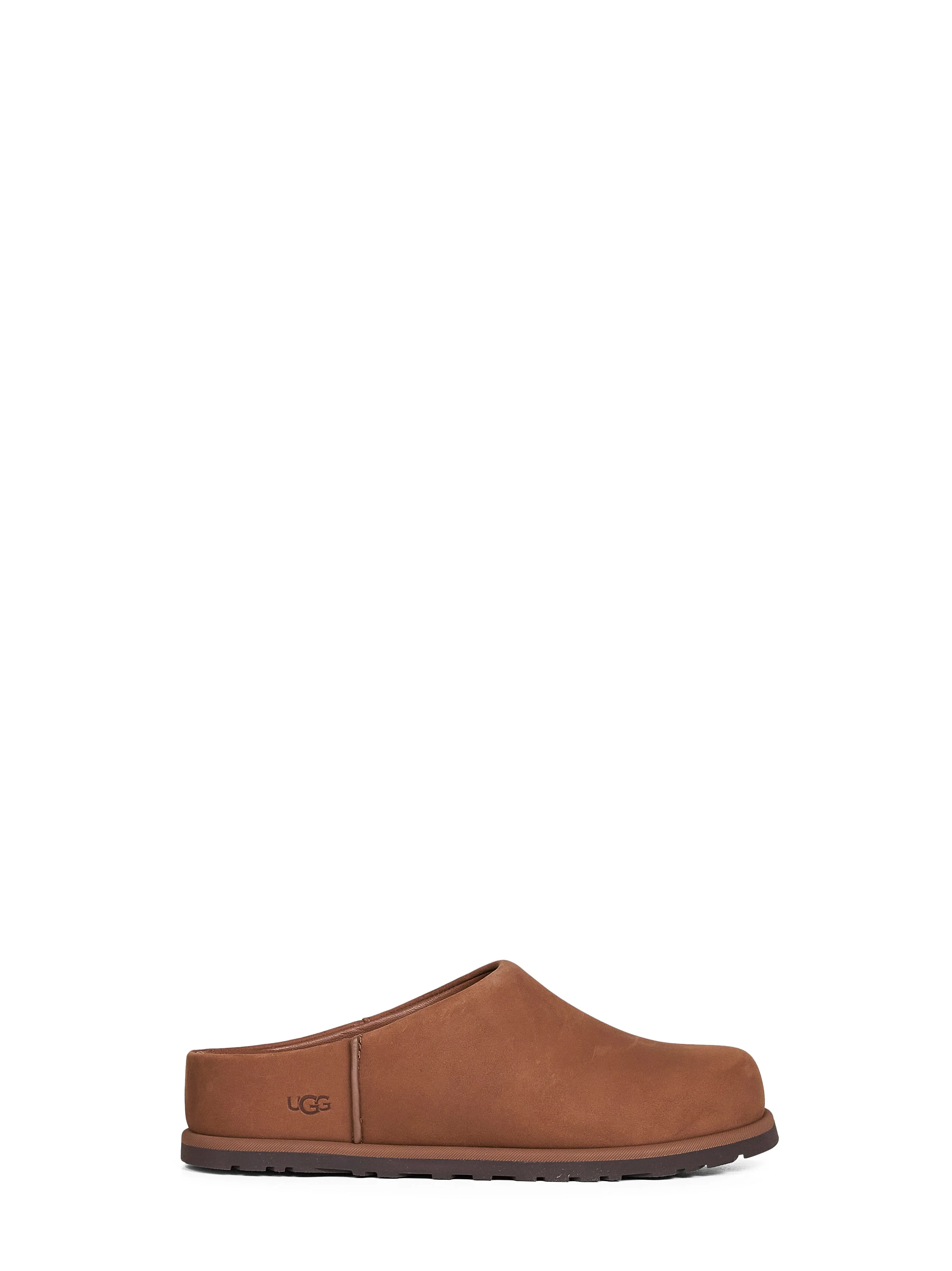 Dark chestnut Otzo clogs - 1