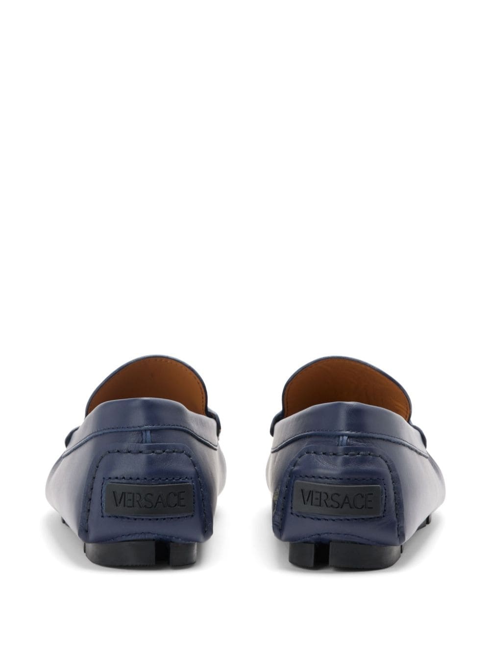 Medusa Biggie leather driving loafers - 3