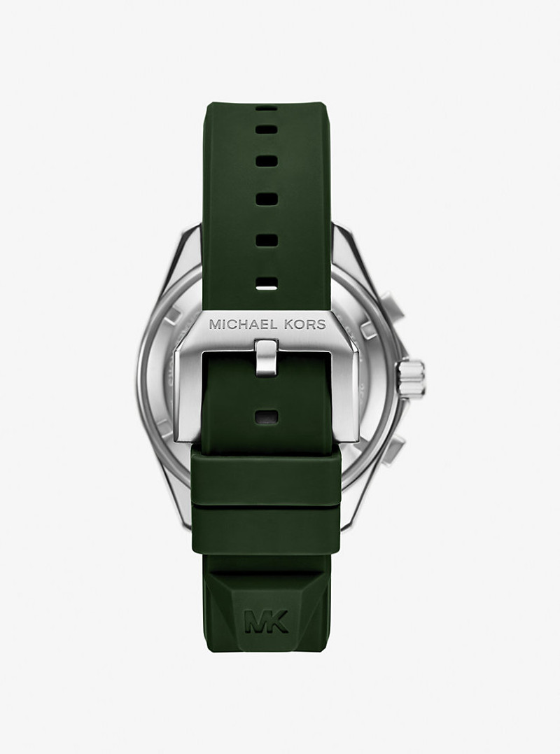Oversized Maritime Two-Tone and Silicone Watch 3