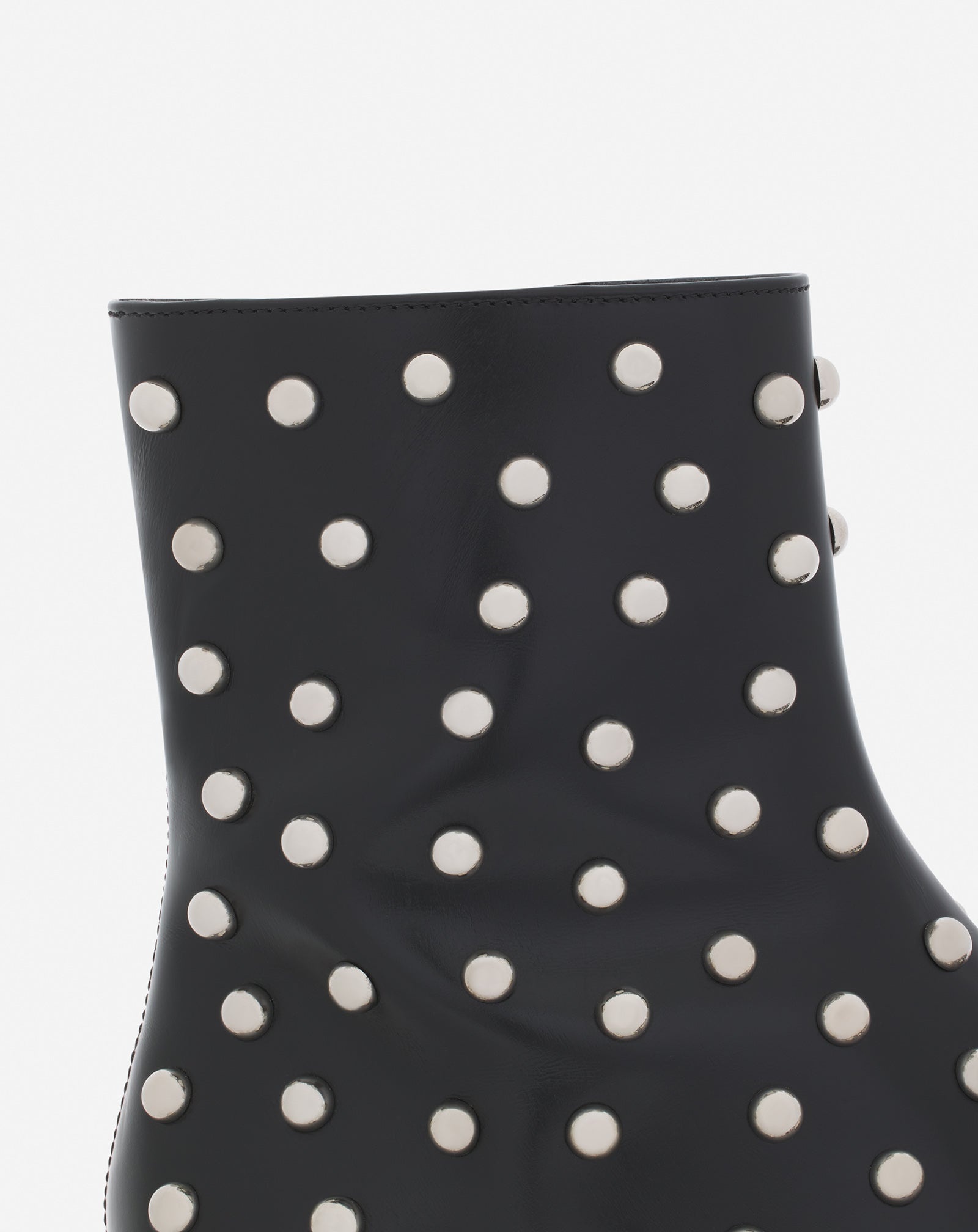 MEDLEY STUDDED LEATHER ANKLE BOOTS - 5