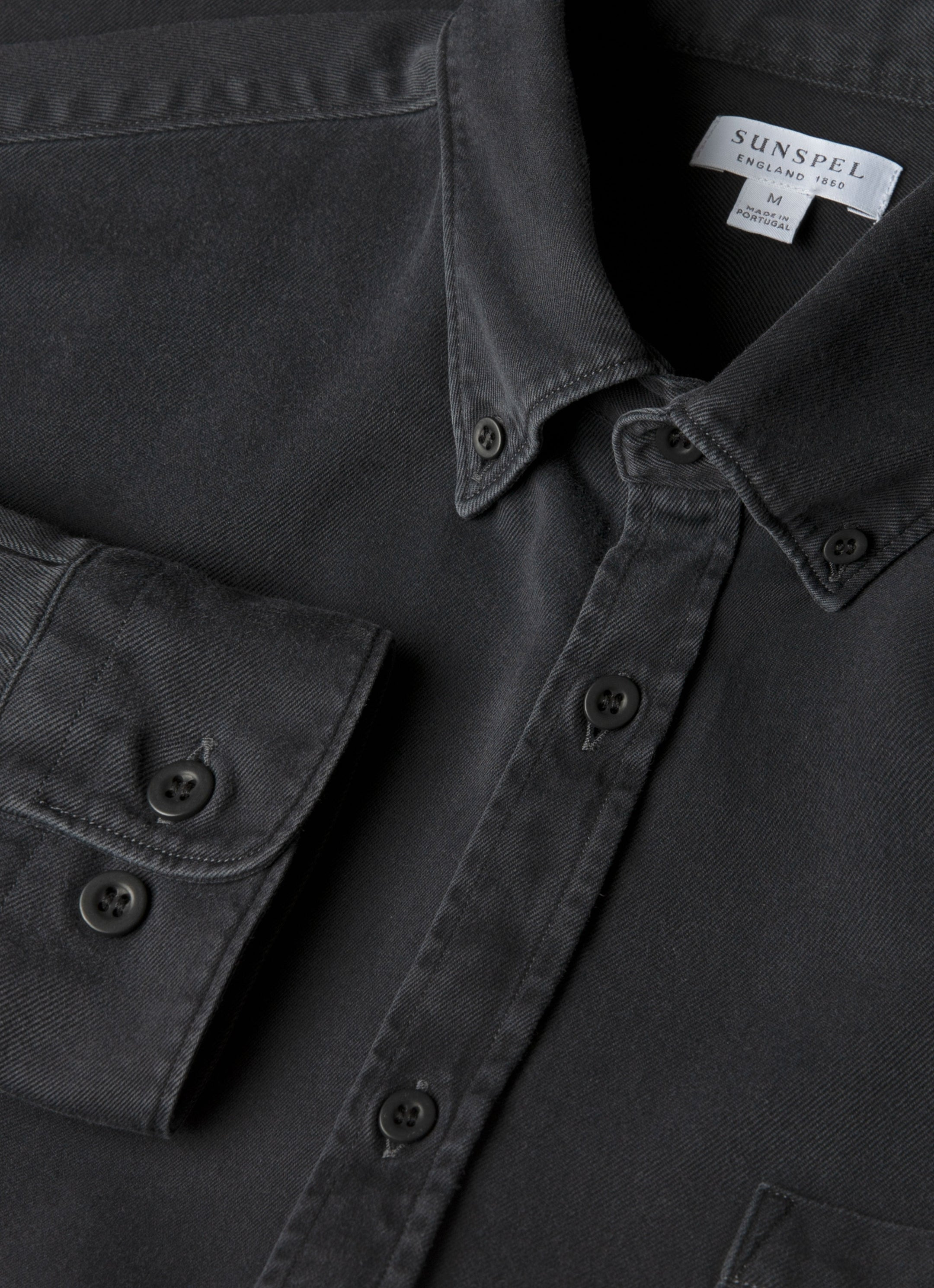Button Down Twill Shirt - 4
