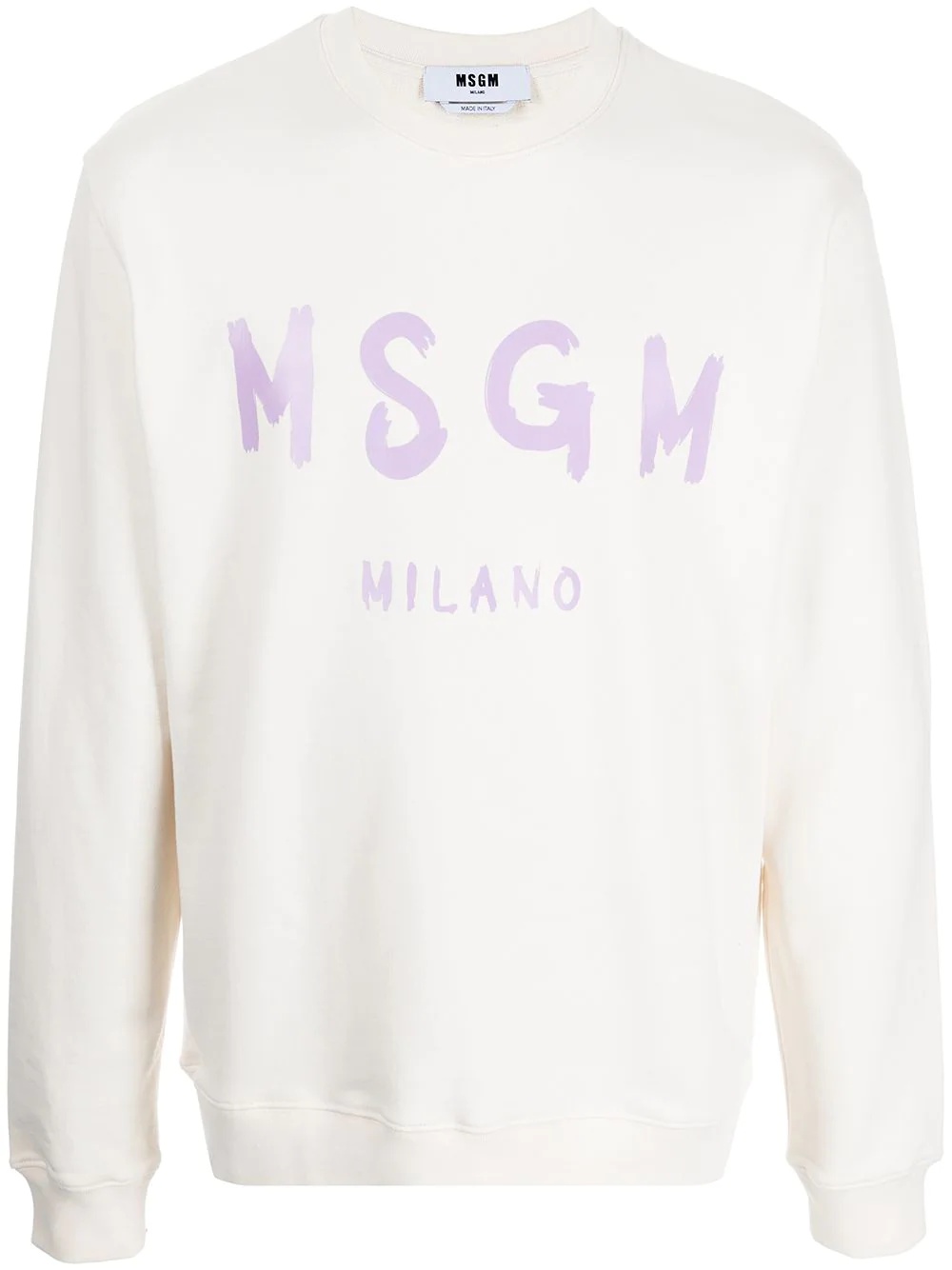 logo lettering sweatshirt - 5