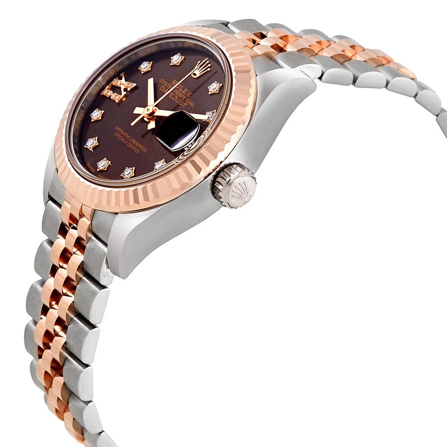 Rolex Lady Datejust Chocolate Diamond Dial Automatic Watch 279171CHDRJ - 2