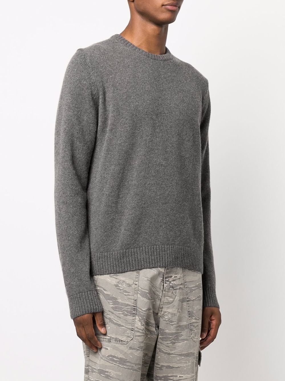 fine-knit virgin wool-blend jumper - 3