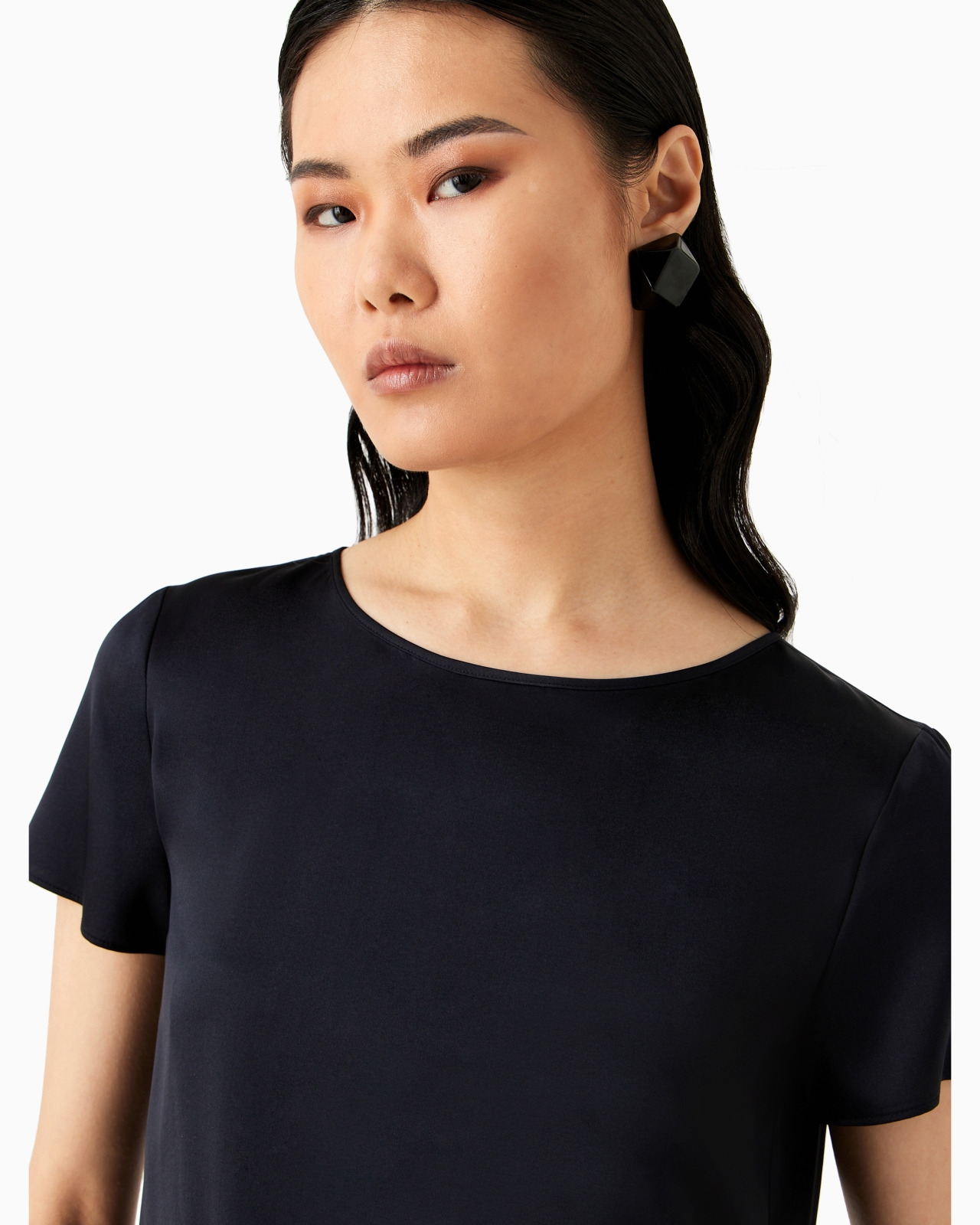 Silk satin blouse - 6