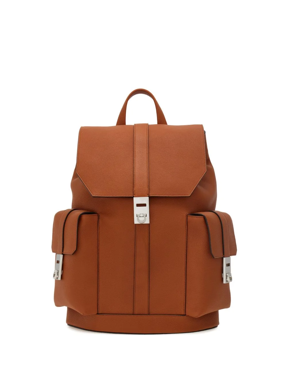 drawstring leather backpack - 1