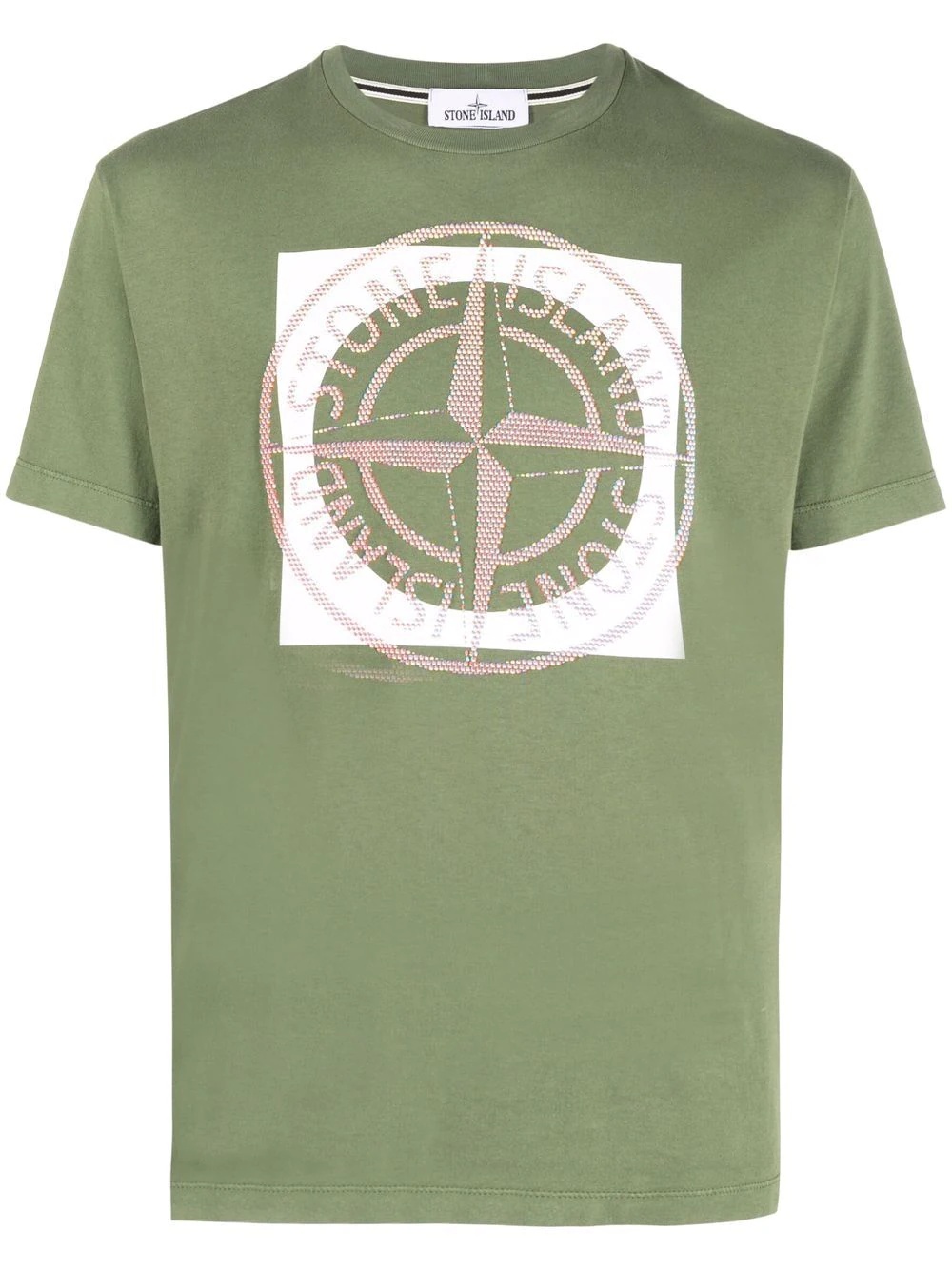 Compass logo-print T-shirt - 1