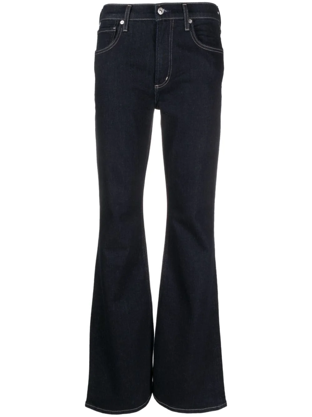 mid-rise flared jeans - 1