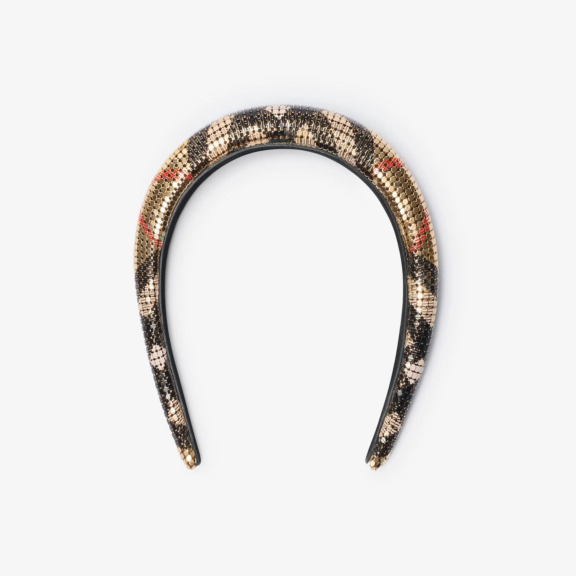 Check Mesh Headband - 1
