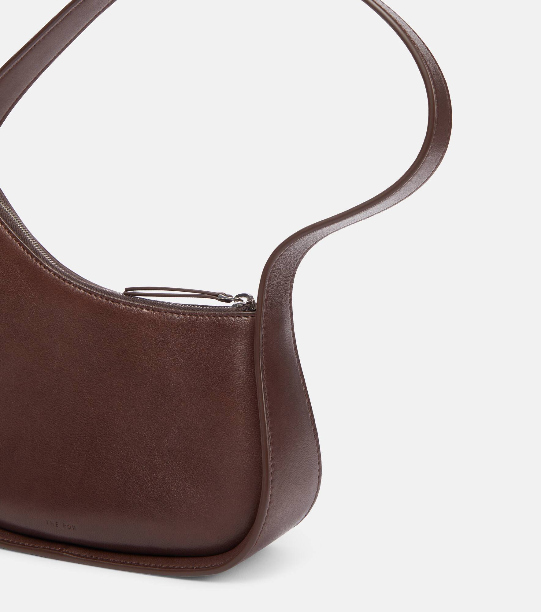 Half Moon leather shoulder bag - 6