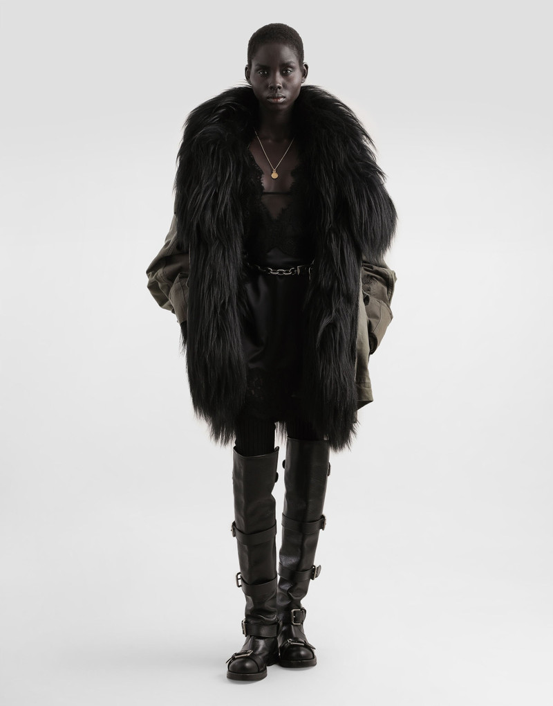 Dolce & Gabbana Short dress with lace outlook