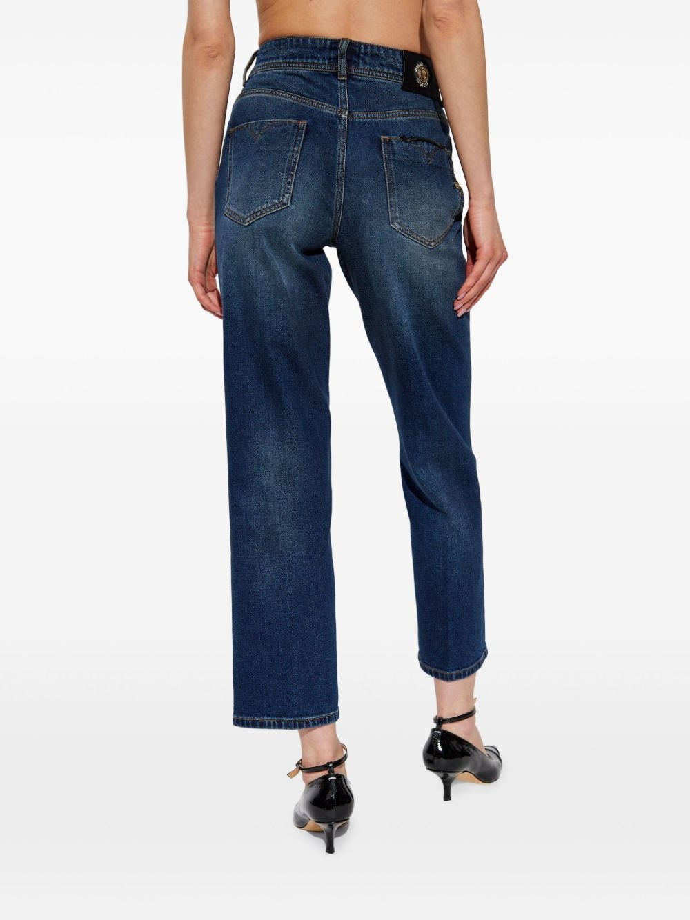 cropped jeans - 4