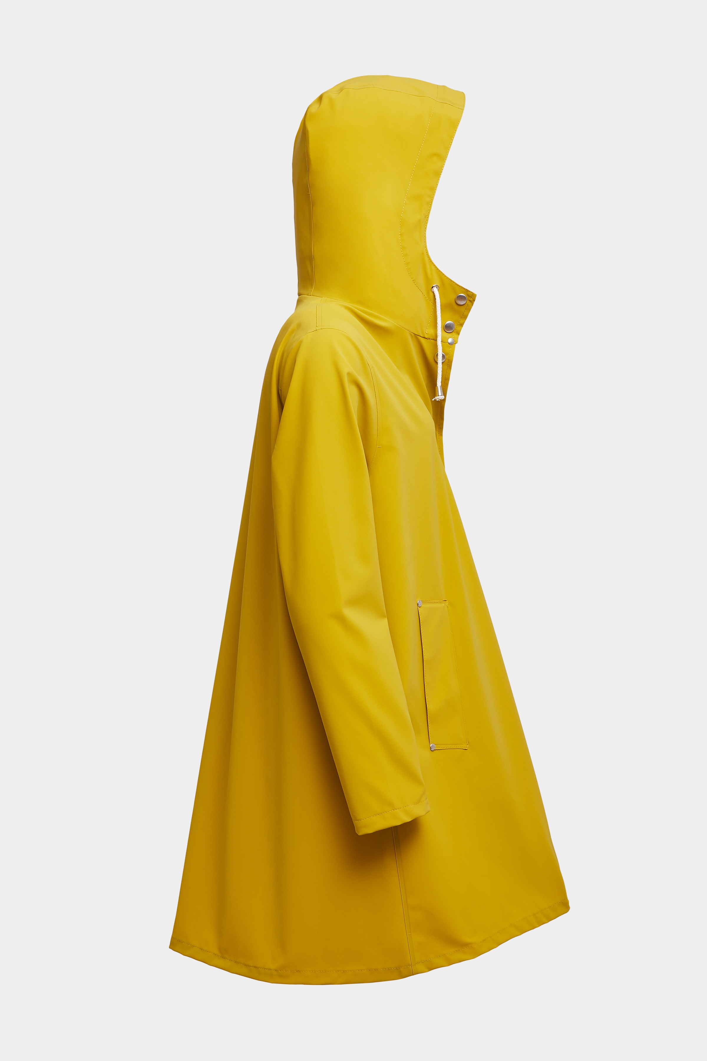 Mosebacke Lightweight Matte Raincoat Gold - 5
