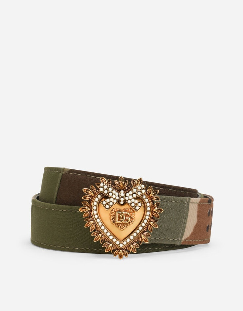 Devotion belt in camouflage patchwork - 1