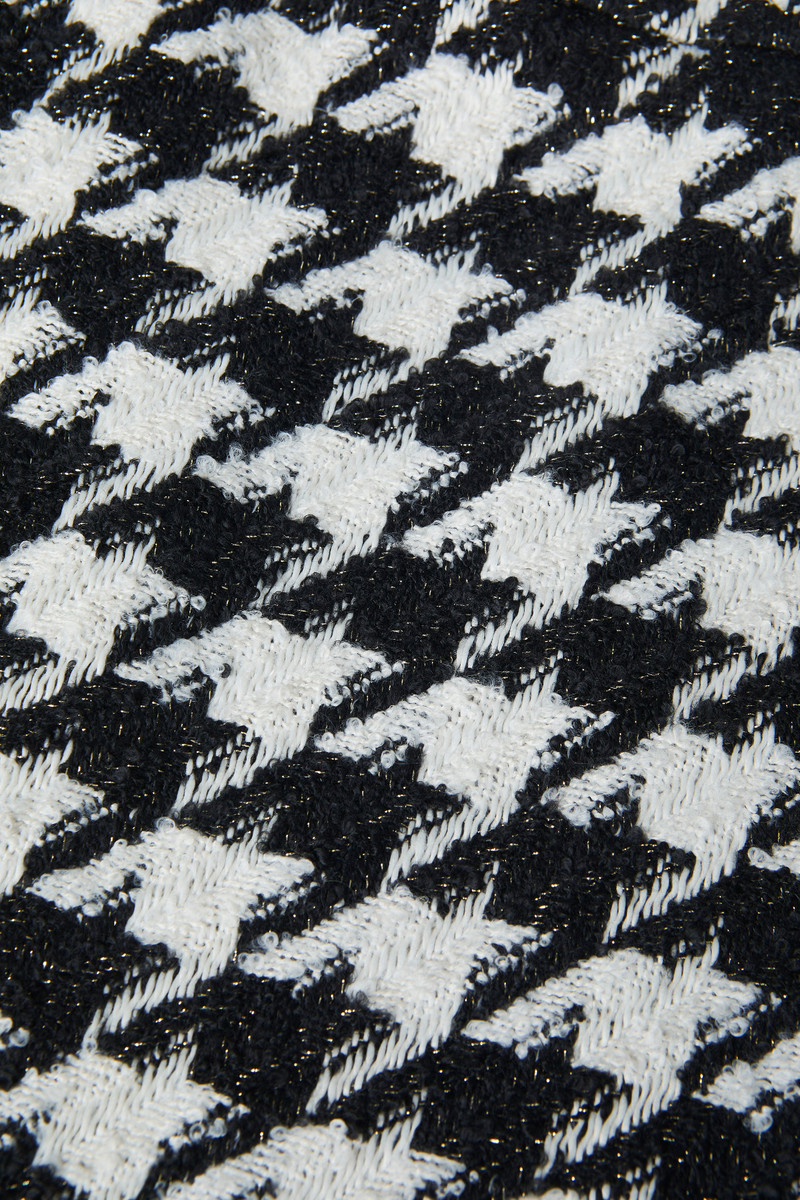 Marseille Houndstooth Mini Skirt 6