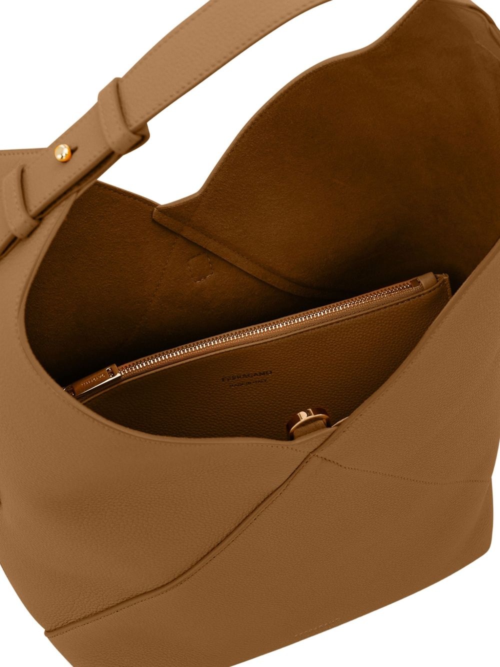 small V-shaped shoulder bag - 6