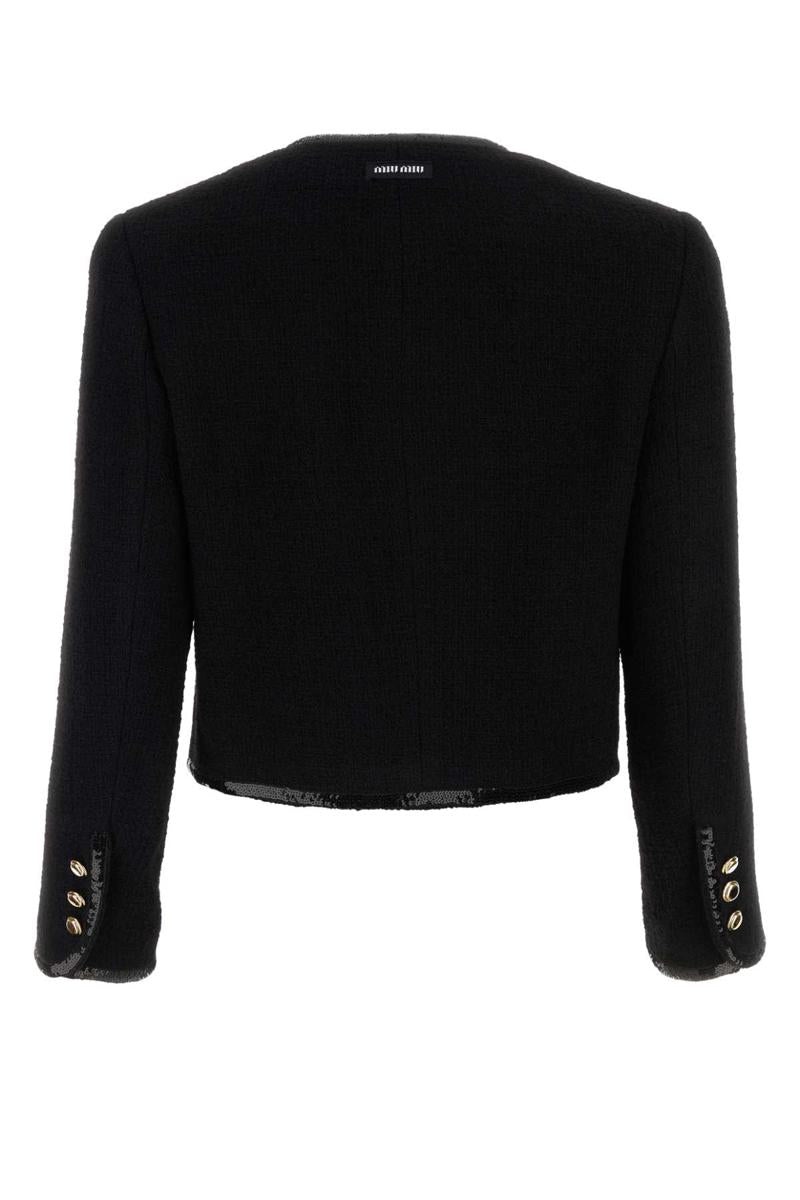 Miu Miu MIU MIU JACKETS AND VESTS | baltini | REVERSIBLE