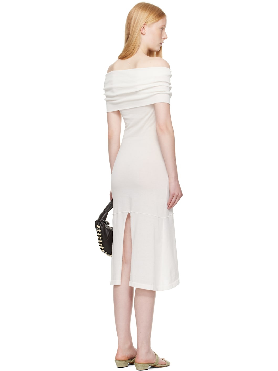 Off-White Cover Maxi Dress - 3