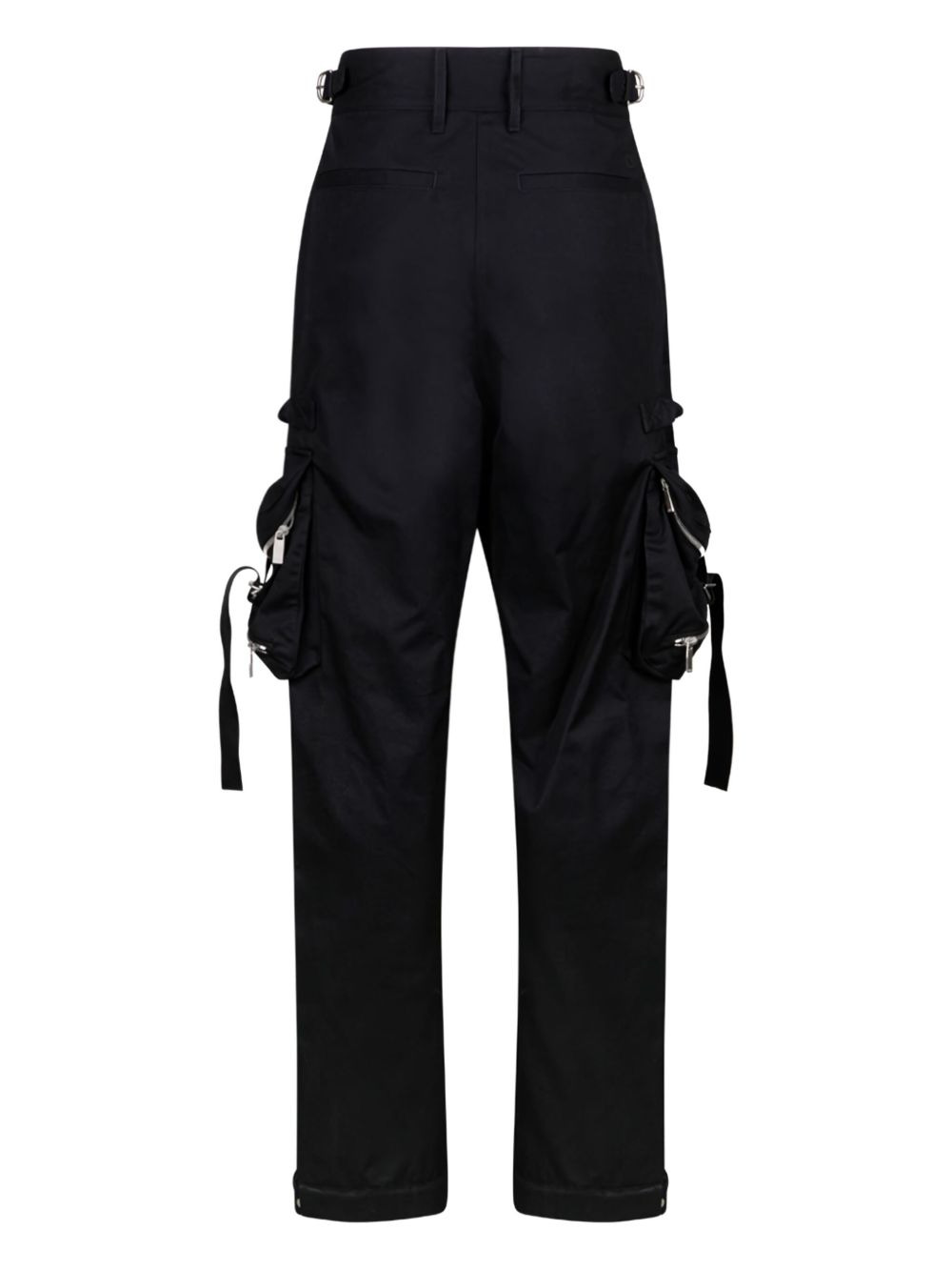 straight-leg cargo trousers - 2