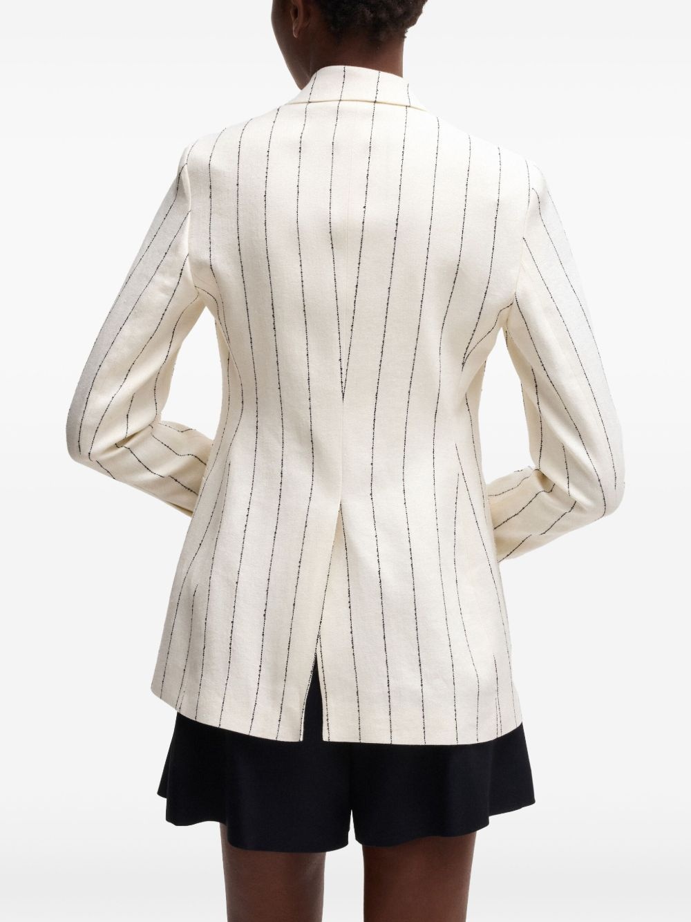 striped blazer - 4