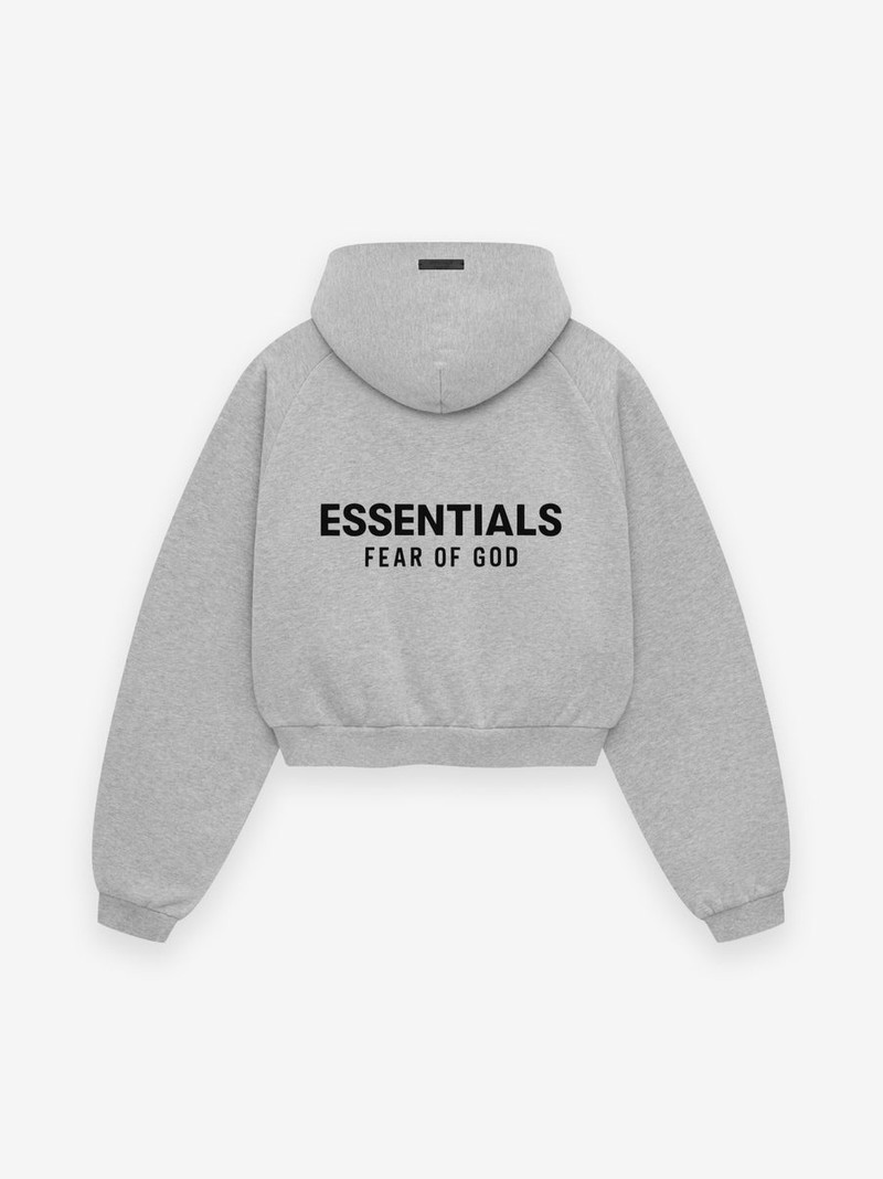 Women's Fleece Cropped Hoodie 2