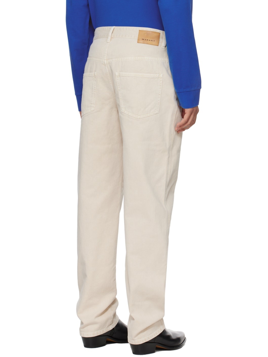 Beige Jimmy Jeans - 3