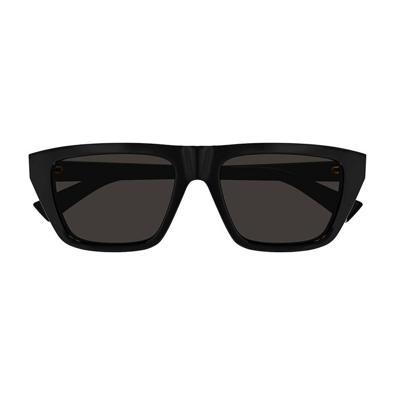 Bottega Veneta BV1291S001 Square Full Rim Sunglasses — Black 1
