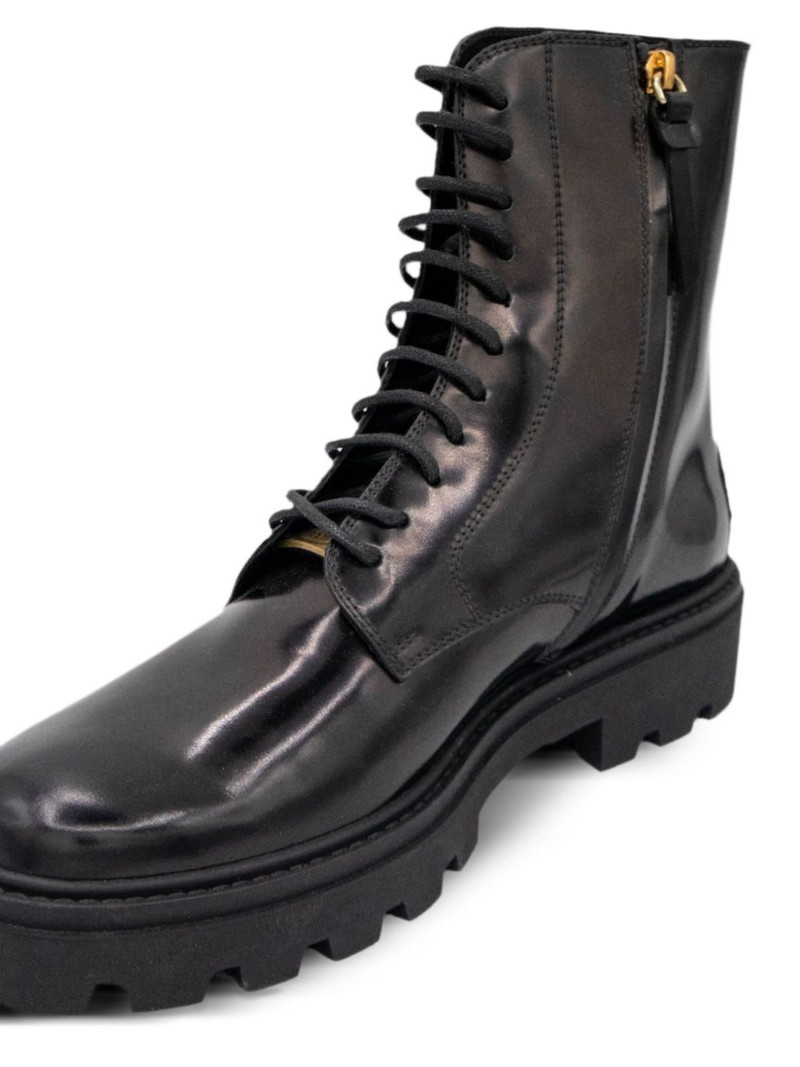 Tod's leather lace-up boots outlook