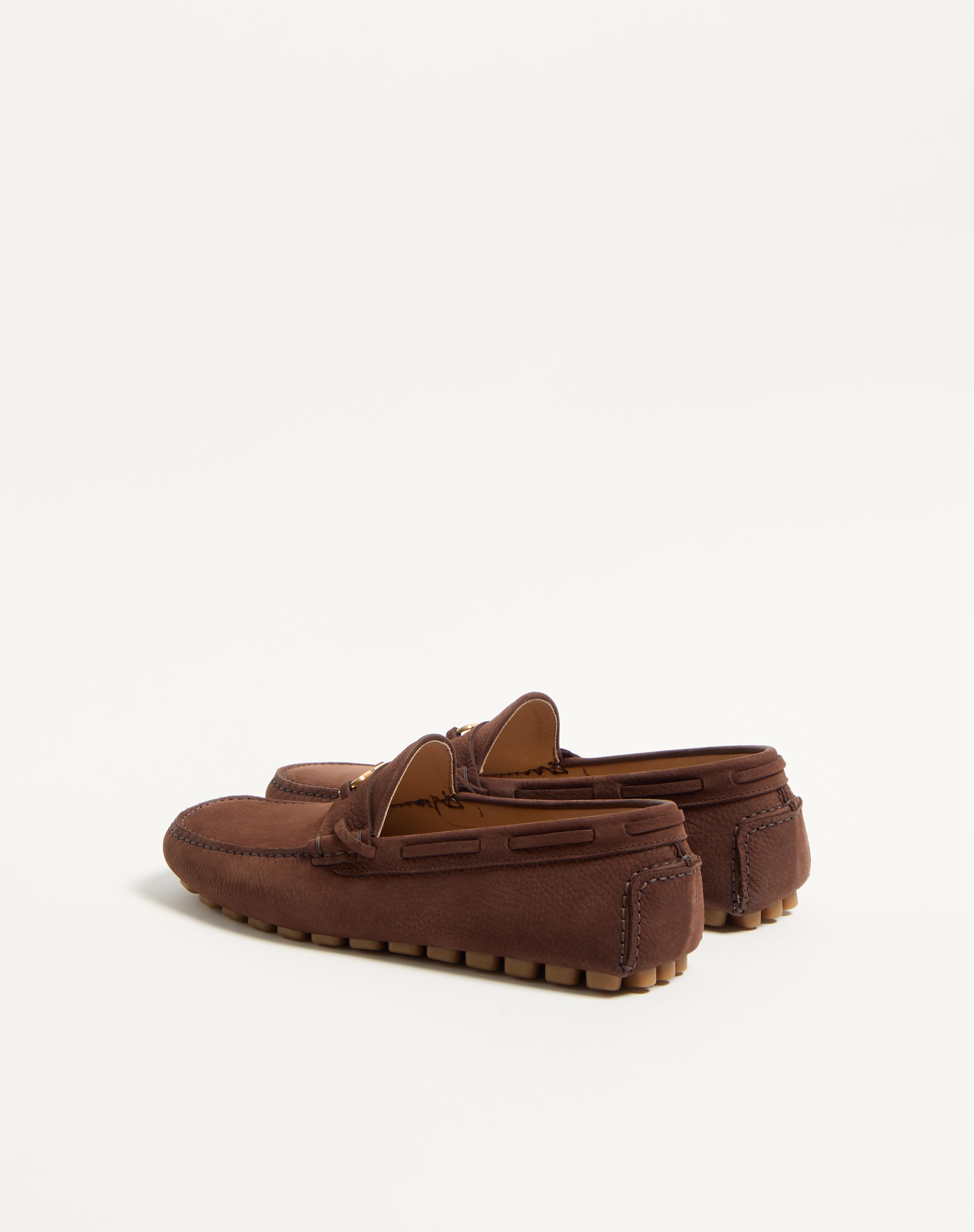 DRIVER FASTAWAY LOAFER IN DEERSKIN SUEDE - 5