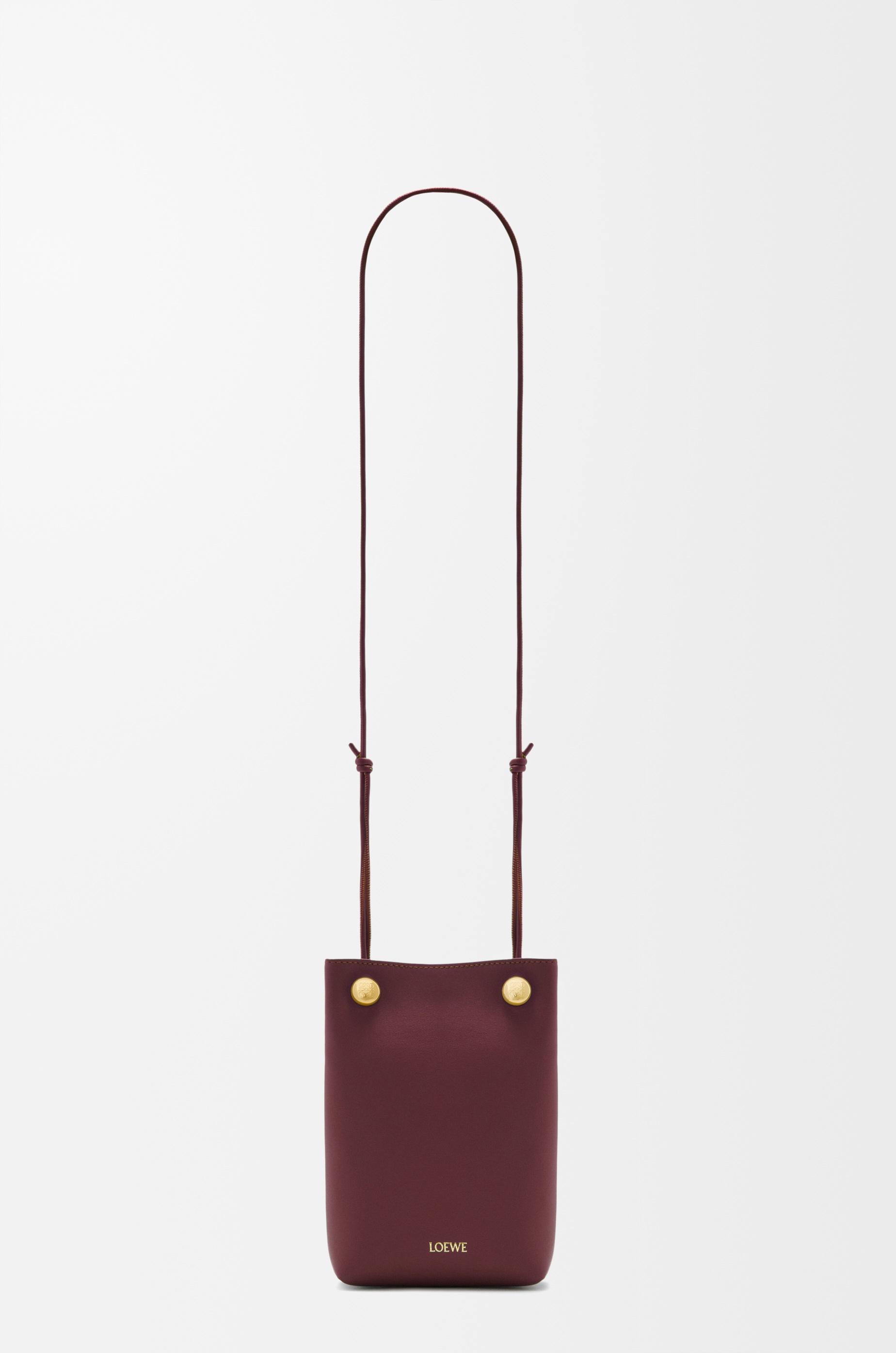Pebble pouch in smooth calfskin - 6