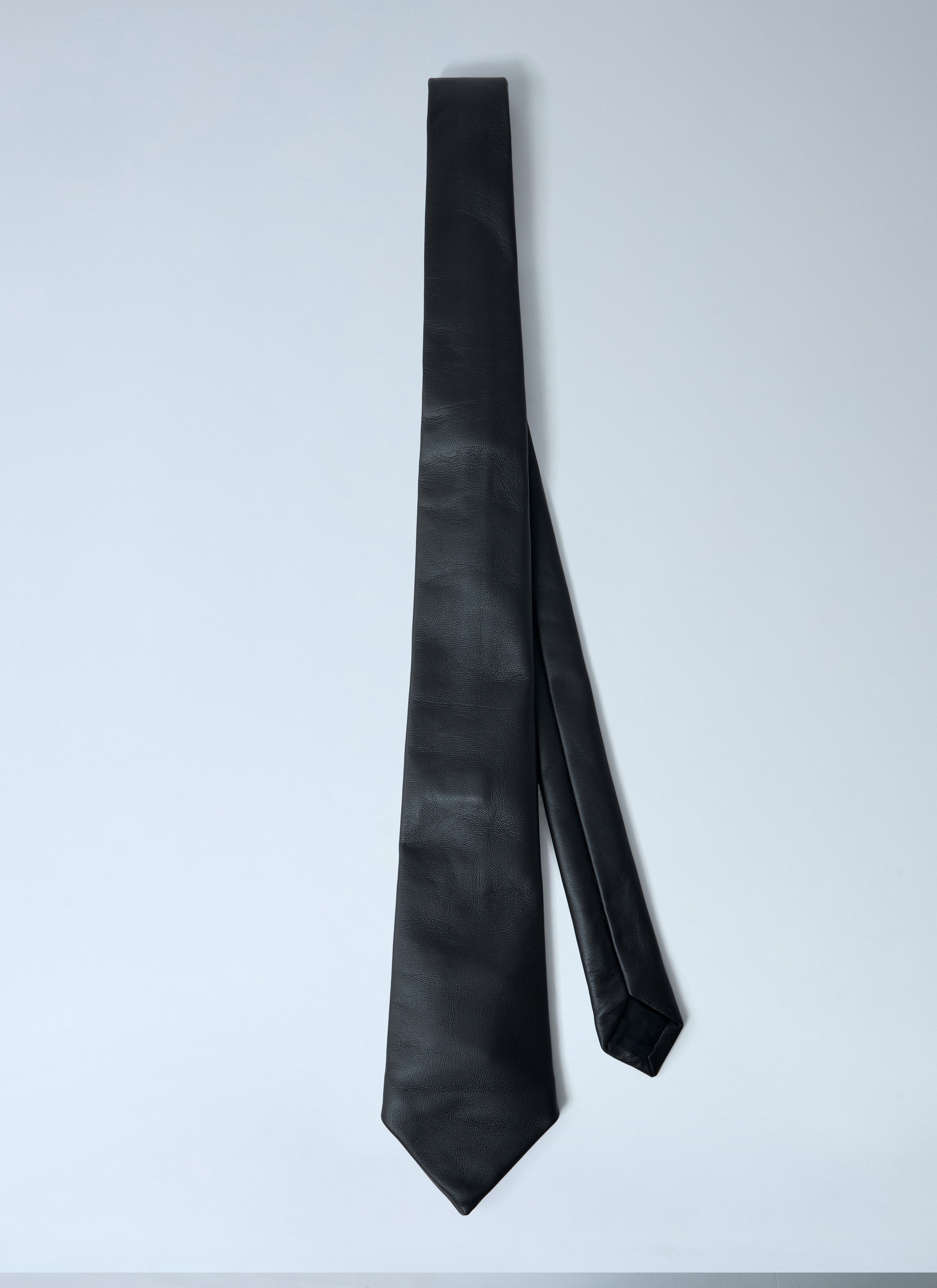 Smooth Leather Tie - 2