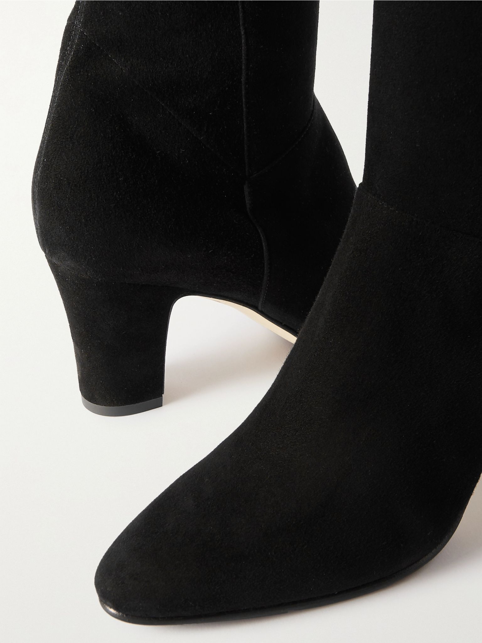 Pitana 70 suede knee boots Black - 4