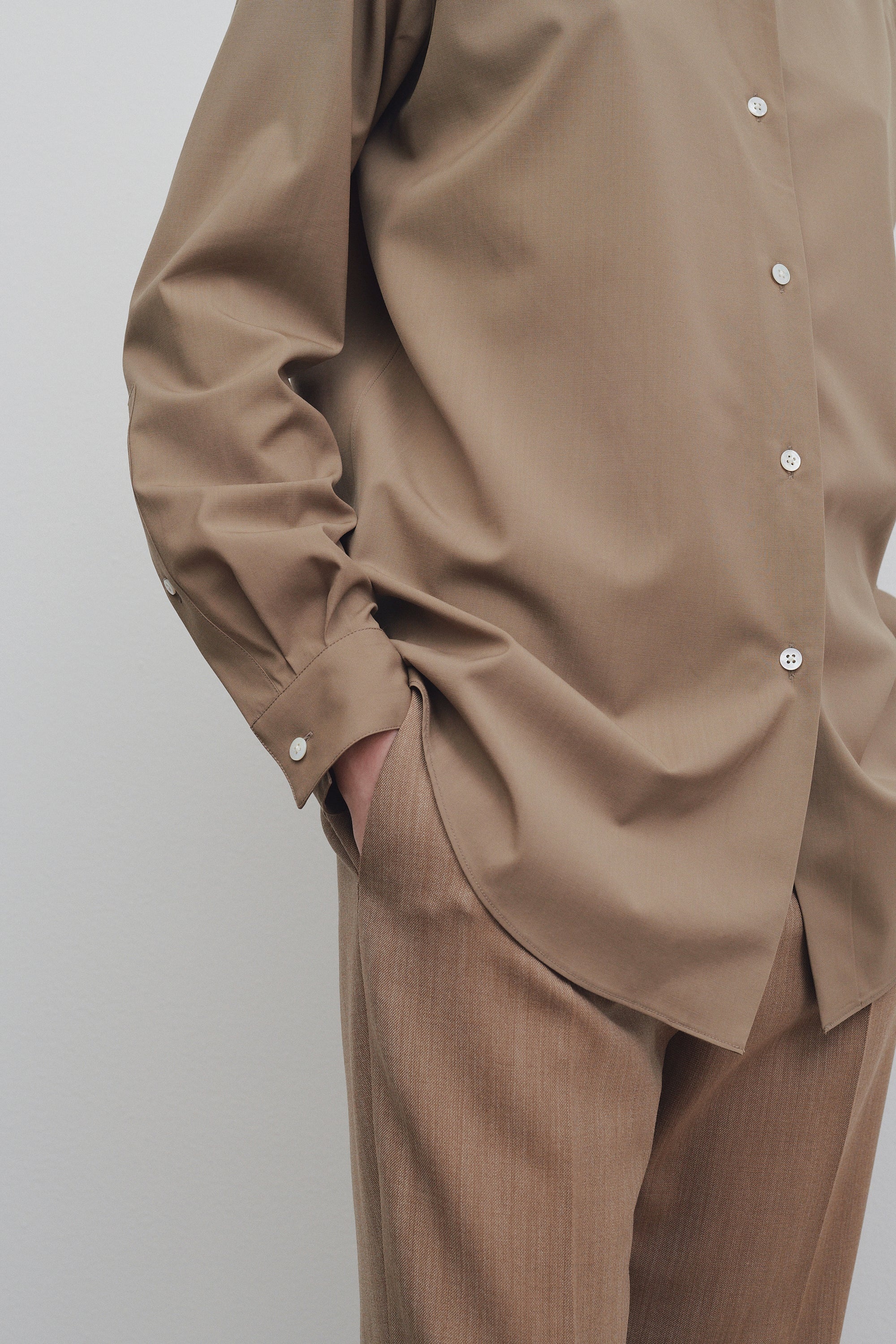 Blaga Shirt in Virgin Wool - 4
