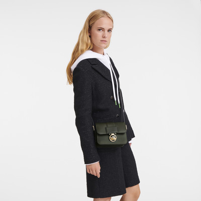 Longchamp Box-Trot S Crossbody bag Khaki - Leather outlook
