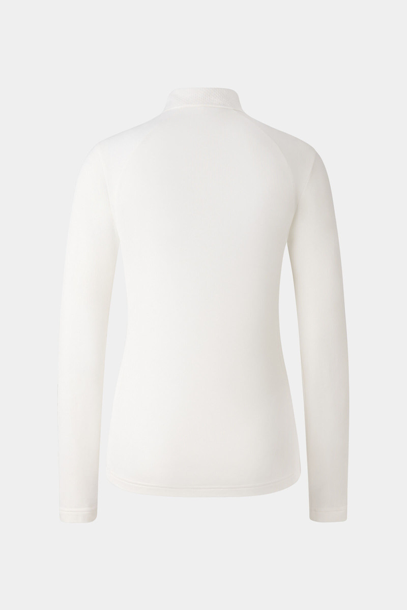 BOGNER Gisella Functional polo shirt in Off-white outlook