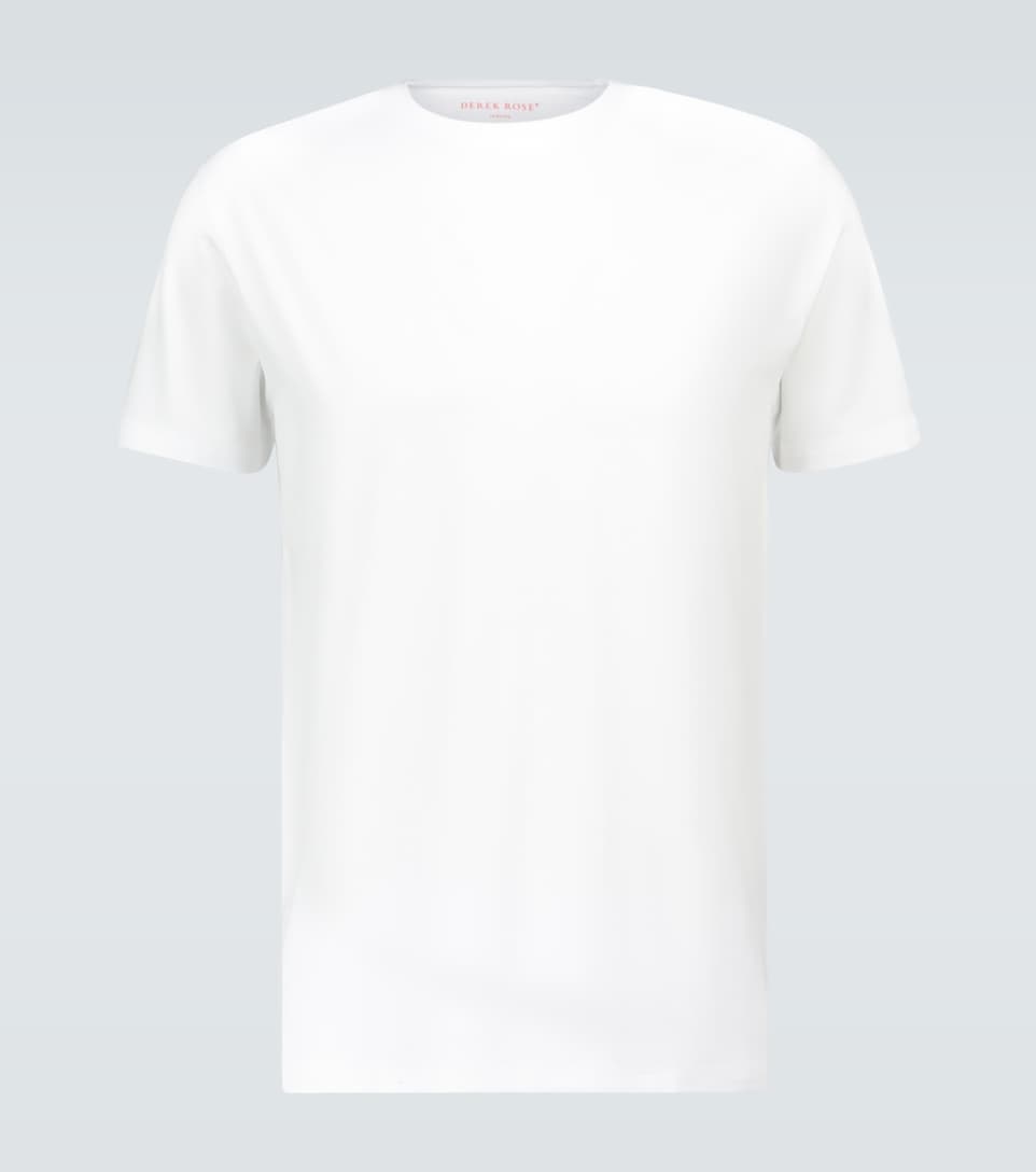 Short-sleeved jersey T-shirt - 1