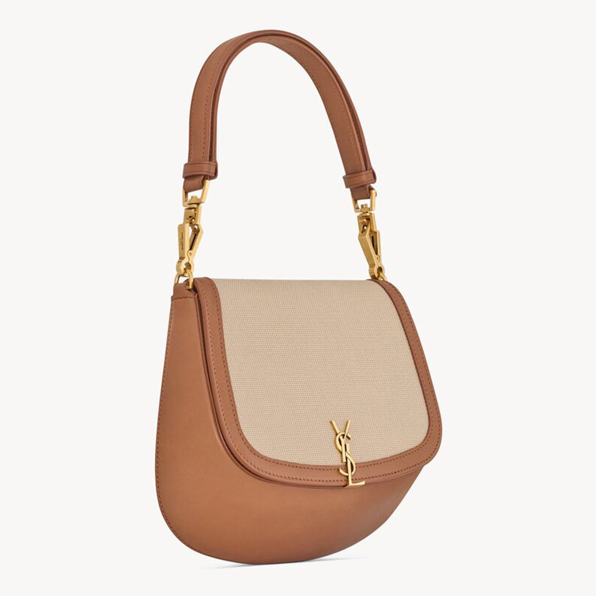 Saint Laurent Voltaire Top Handle Bag 'Desert Dust/Brick' - 3