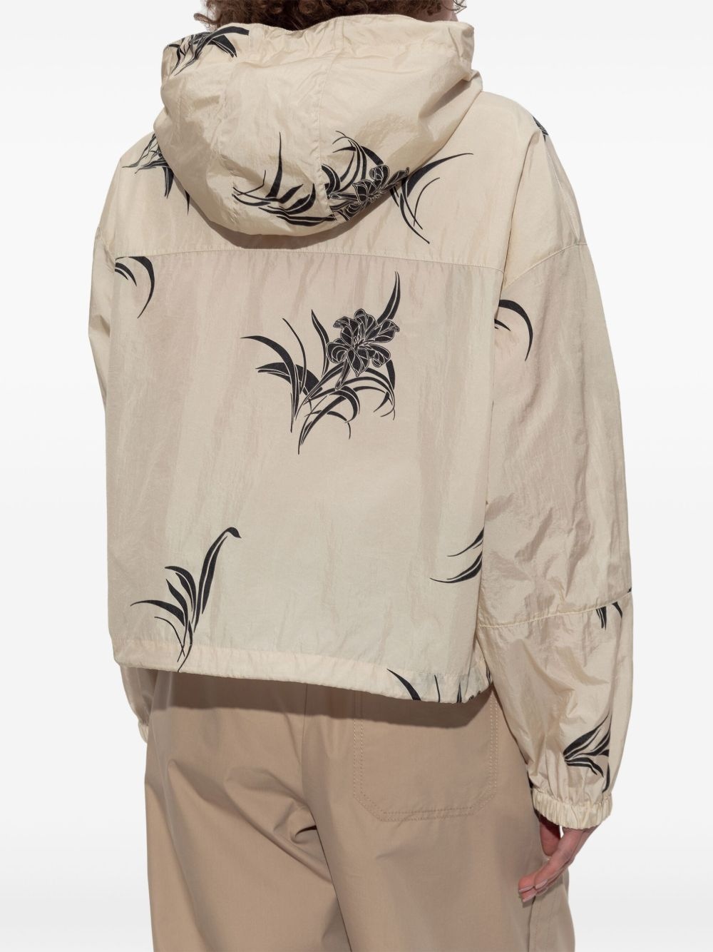 floral-print jacket - 4