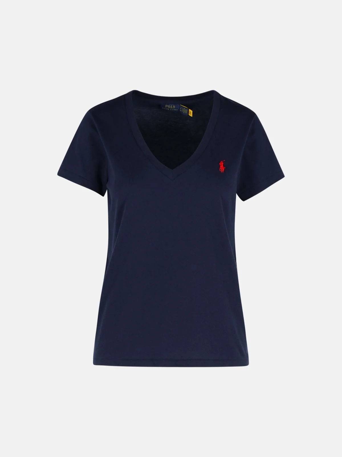 NAVY COTTON T-SHIRT - 1
