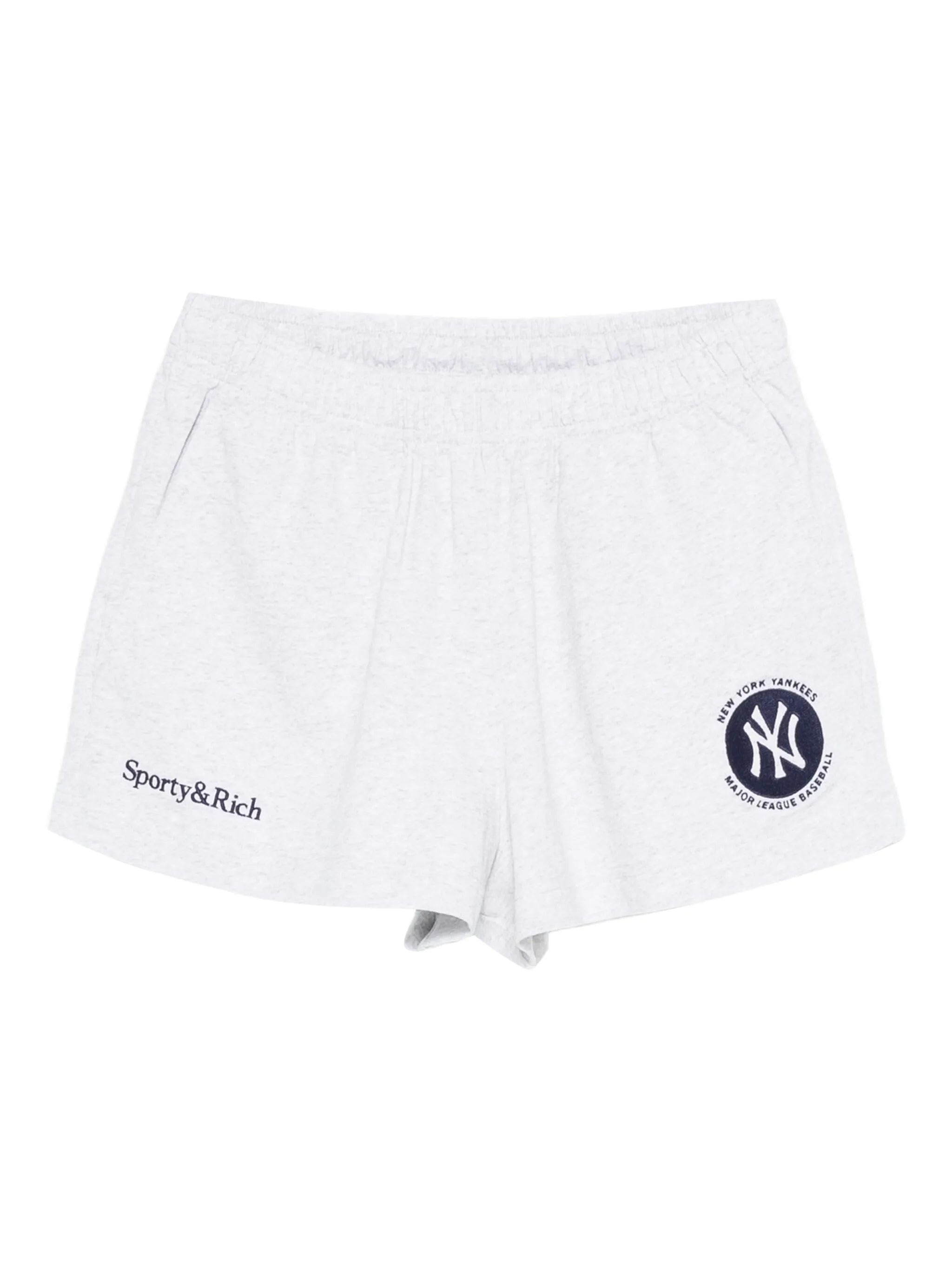 Sporty & Rich Logo-embroidered Shorts - 1