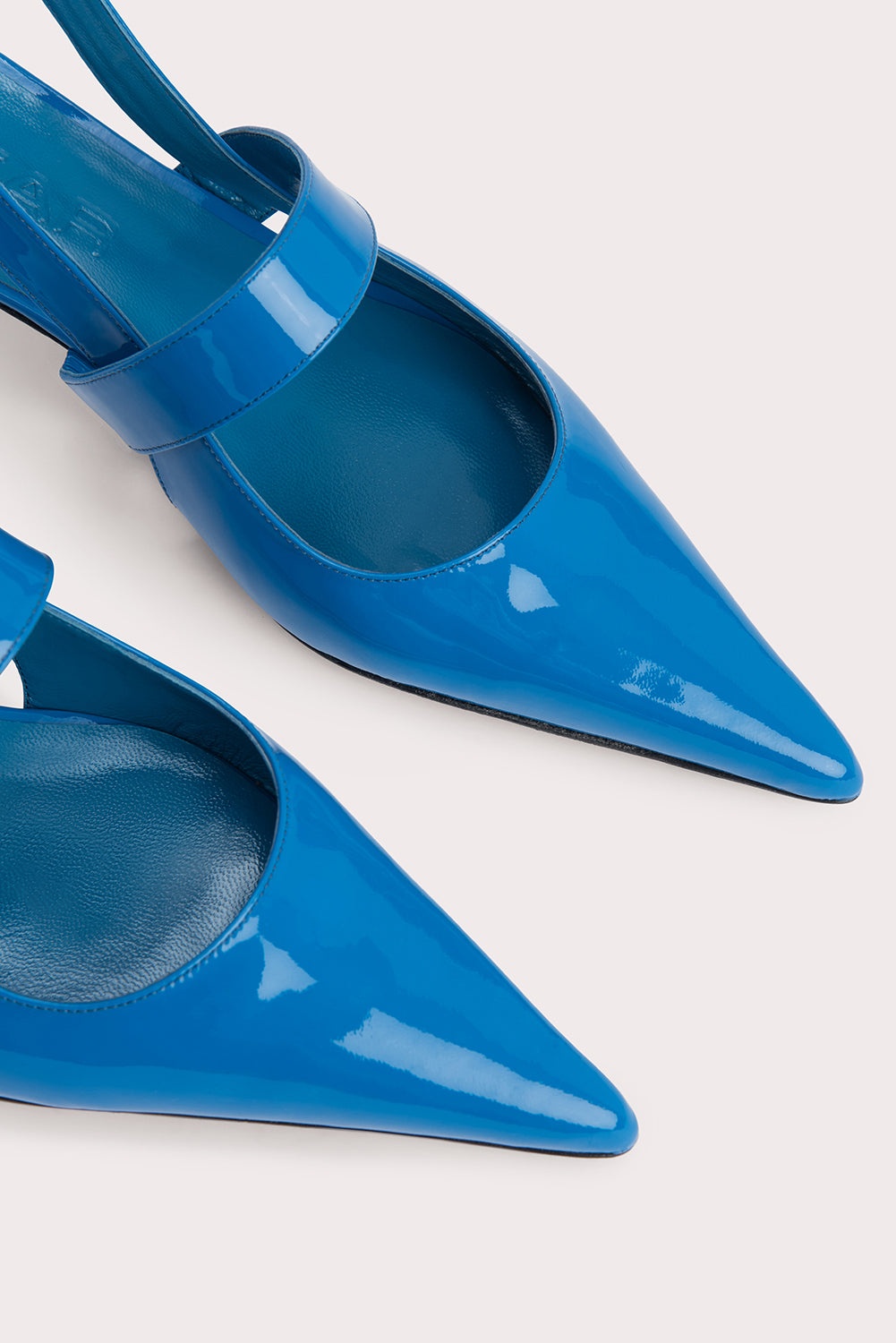 SHIRLEY CERULEAN PATENT LEATHER - 3