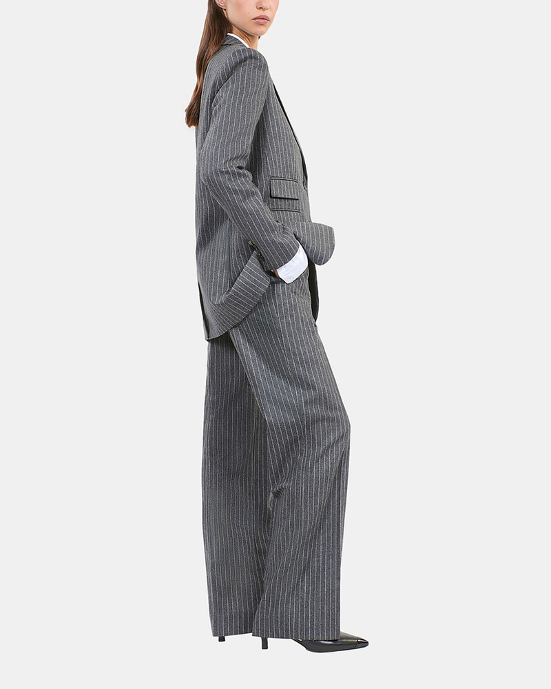 STRIPED SUIT JACKET 5