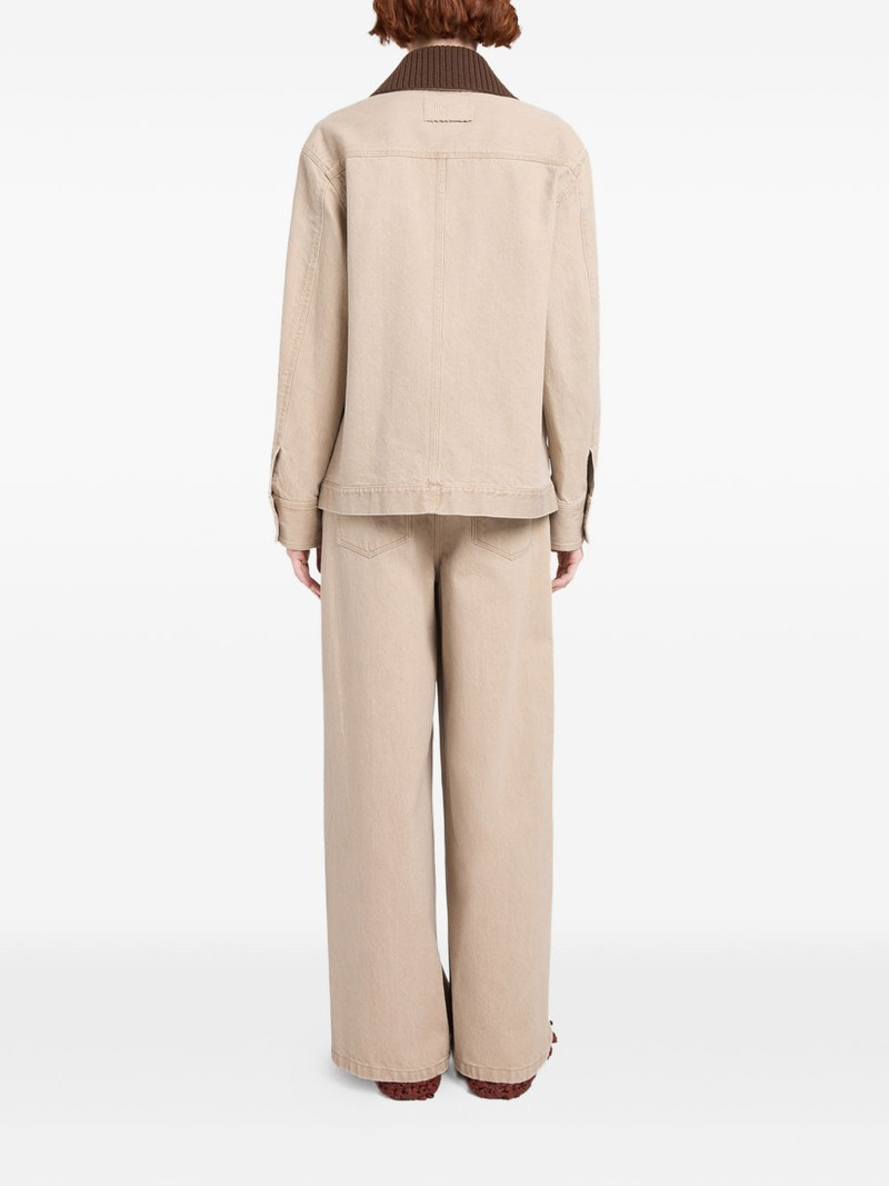contrasting-collar jacket 3
