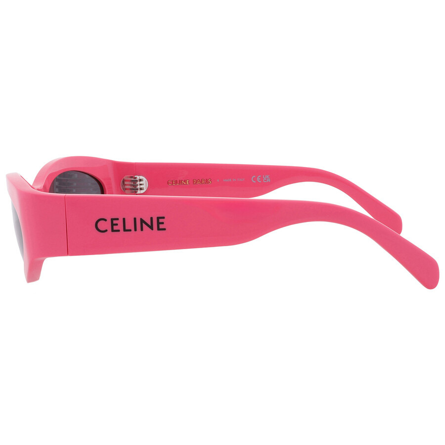 Celine Smoke Oval Ladies Sunglasses CL40288I 74A 56 - 4