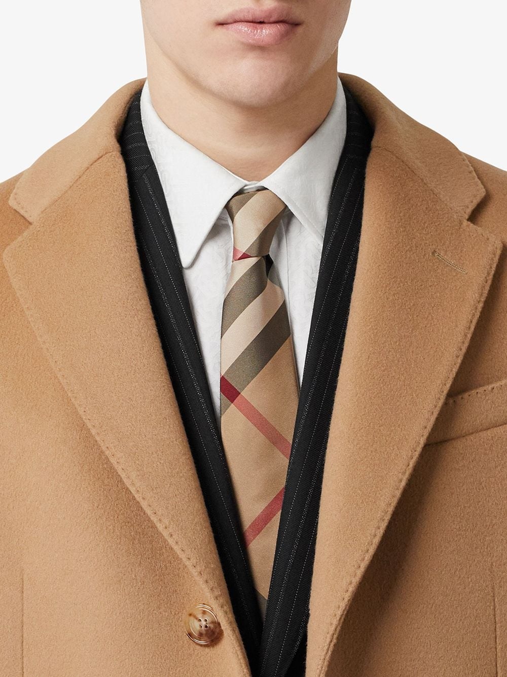Classic Cut Check Silk Tie - 3