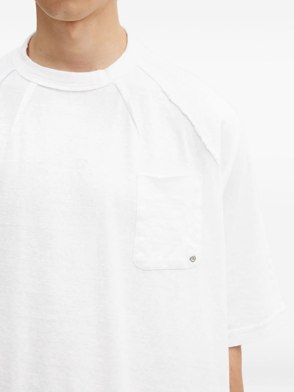 pocket raglan T-shirt - 4