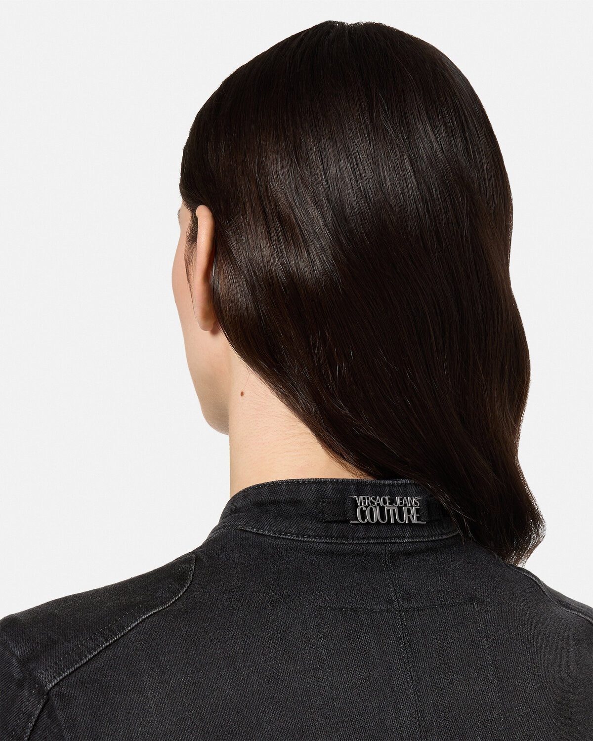 Lace-Up Denim Jacket - 3
