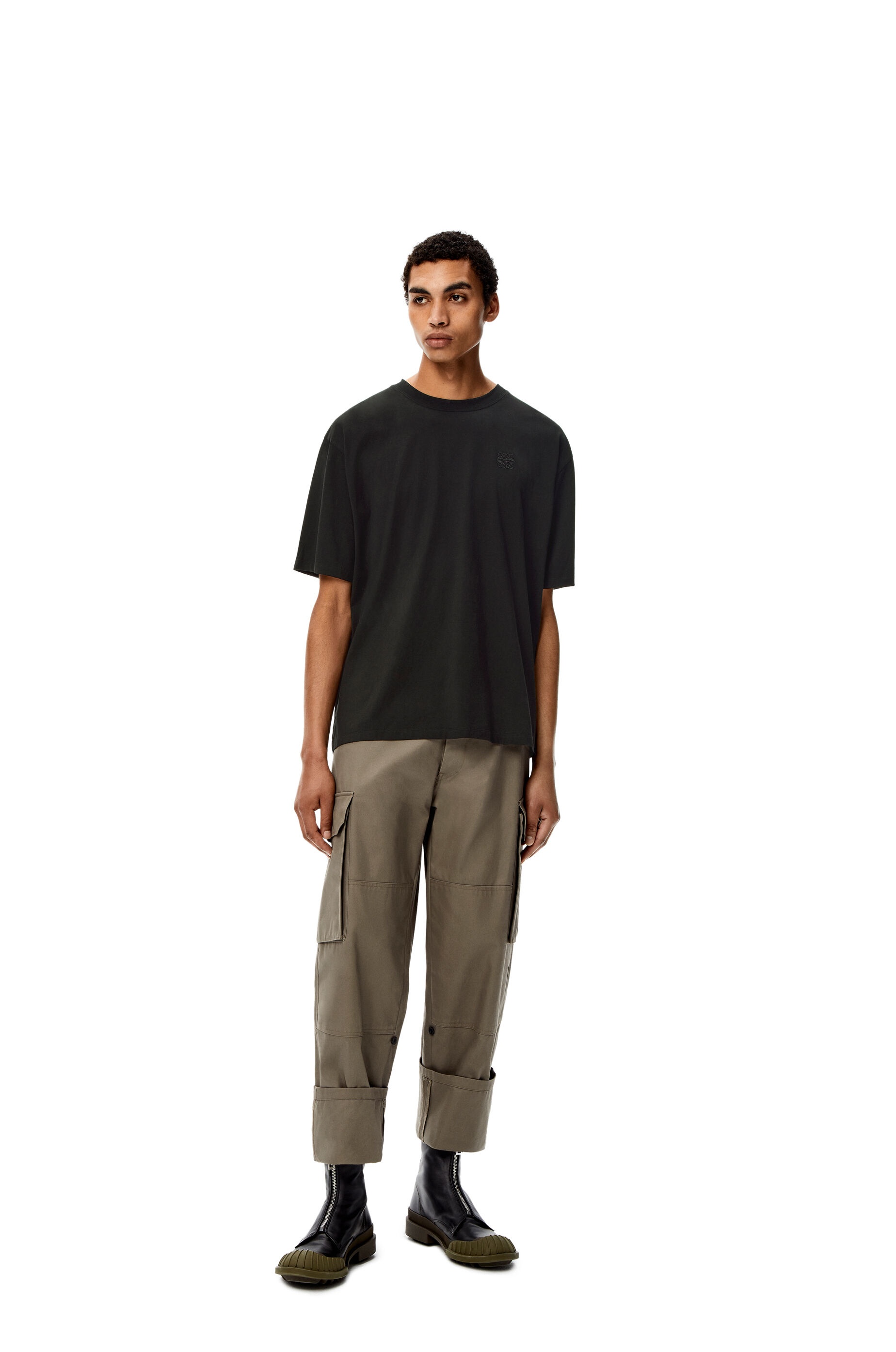 Herbarium embroidered T-shirt in cotton - 2